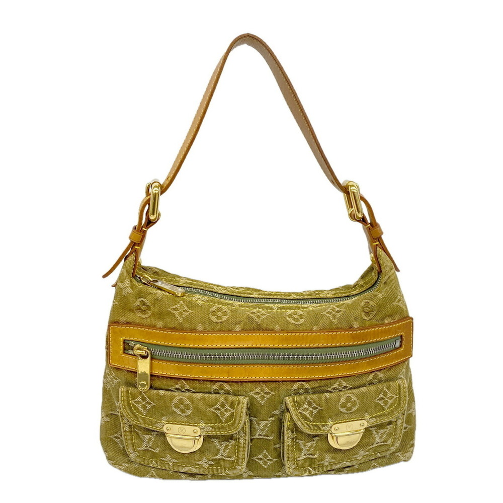 Louis Vuitton Monogram Denim Baggy PM Shoulder Bag M95213 (Ladies')